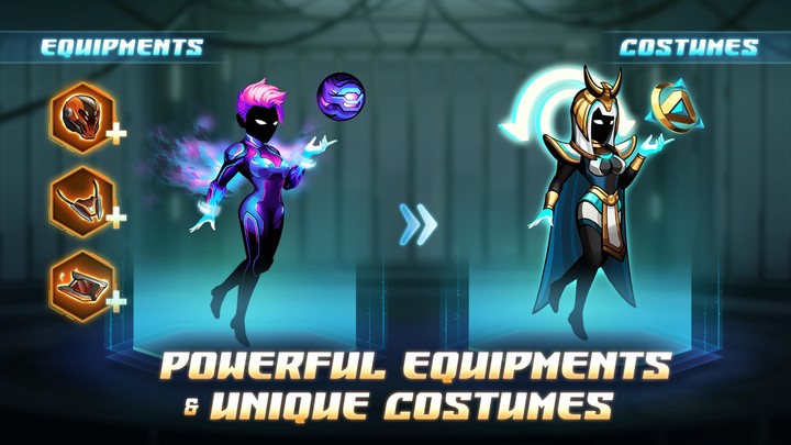 Cyber Fighters: Action RPG screenshot image 2_Popularmodapk.com