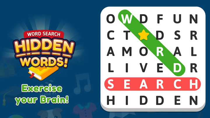 Word Search: Hidden Words<span>(Unlimited money)</span> screenshot image 1_Popularmodapk.com