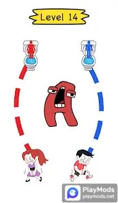 Toilet Rush Race: Draw Puzzle<span>(AD Remove-Free Rewards)</span> screenshot image 2_Popularmodapk.com