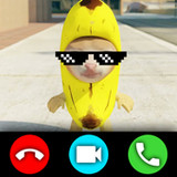 Videollamada Banana Cat Meme1.0_Popularmodapk.com