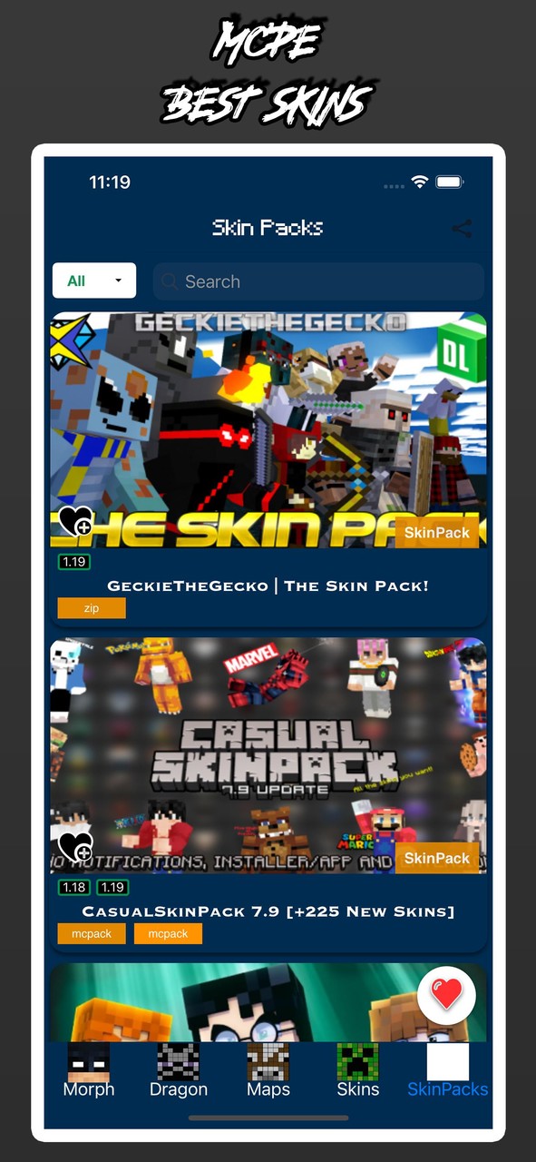 Morph Addons For Minecraft PE screenshot image 4_Popularmodapk.com