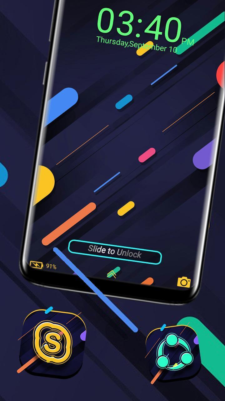 Colorful Abstract Theme screenshot image 8_Popularmodapk.com