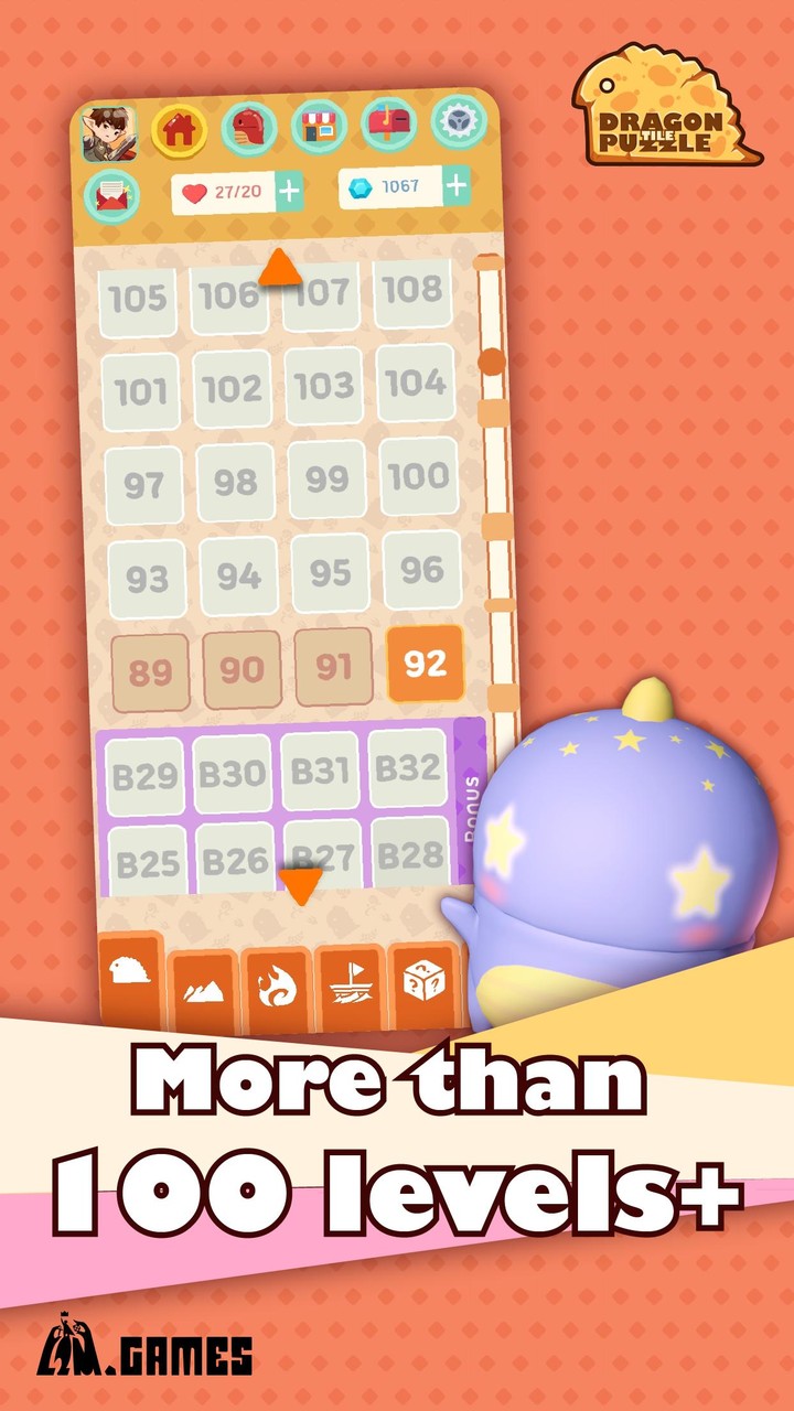 Dragon Tile Puzzle screenshot image 3_Popularmodapk.com