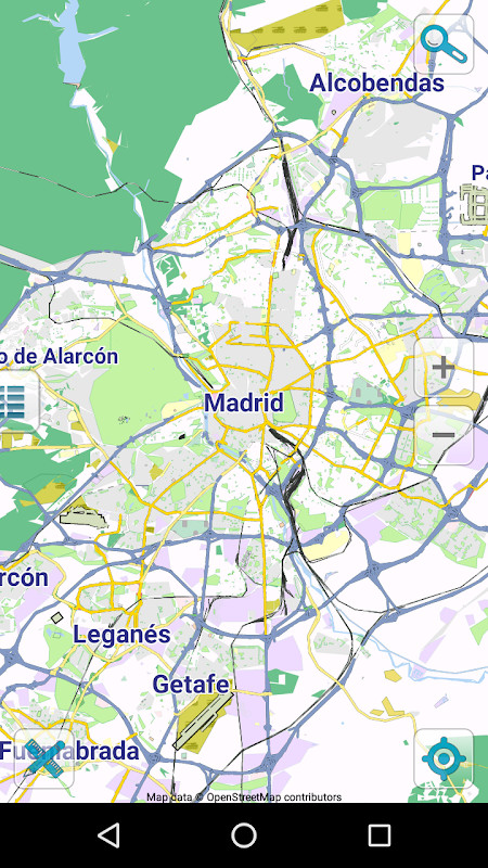 Map of Madrid offline screenshot image 3_Popularmodapk.com