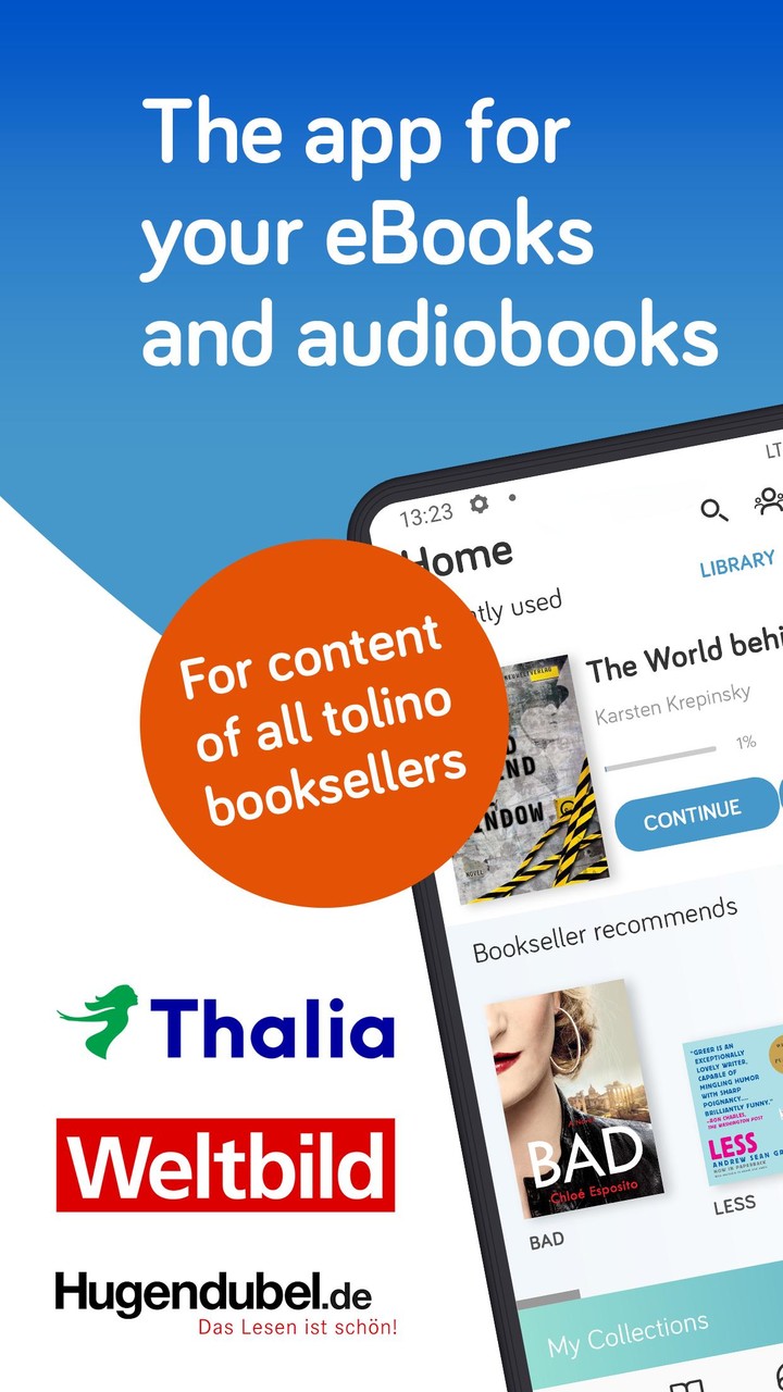 tolino - books & audiobooks screenshot image 1_Popularmodapk.com