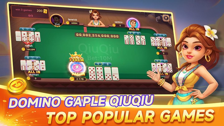 Duole Domino-Gaple QiuQiu Slot screenshot image 2_Popularmodapk.com