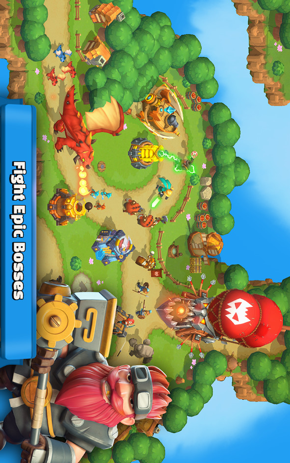 Wild Sky TD(Mod Menu) screenshot image 1_Popularmodapk.com