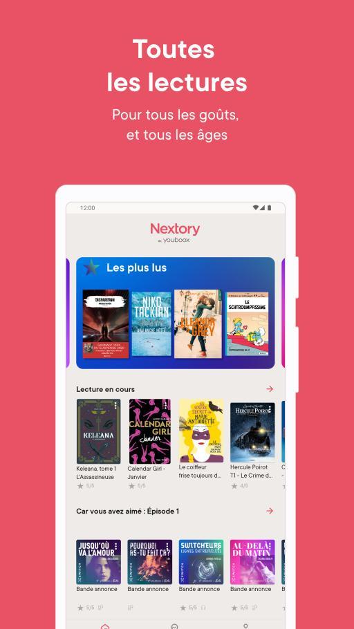 Nextory : audio ebooks séries screenshot image 7_Popularmodapk.com