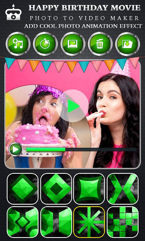 Birthday Video Maker with Song screenshot image 6_Popularmodapk.com