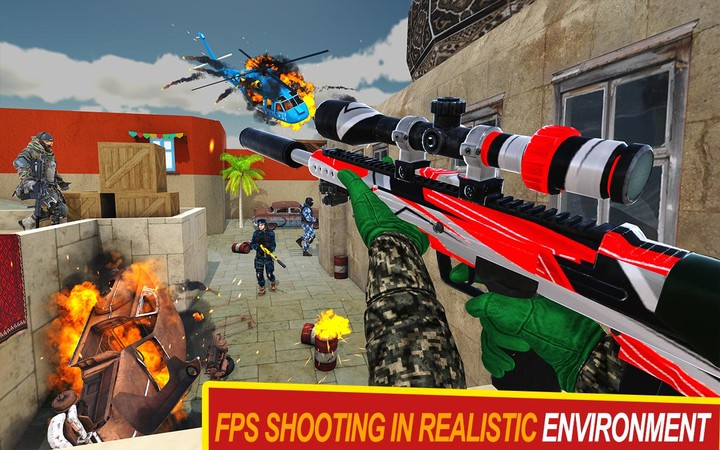 Real Commando Fps Shooting screenshot image 1_Popularmodapk.com
