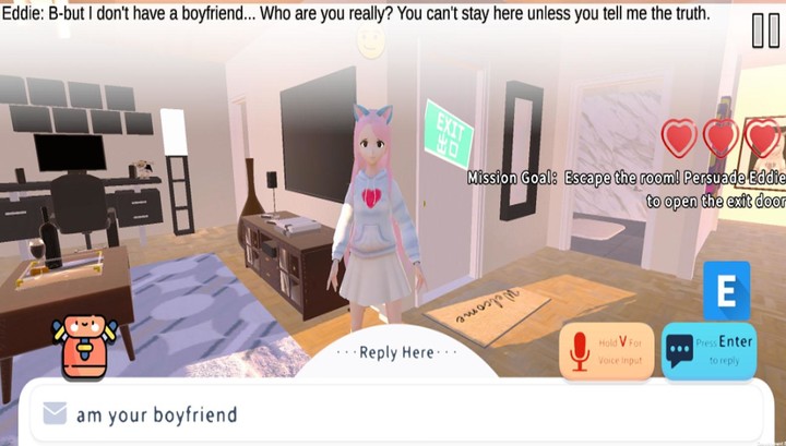 Yandere Ai Girlfriend screenshot image 2_Popularmodapk.com