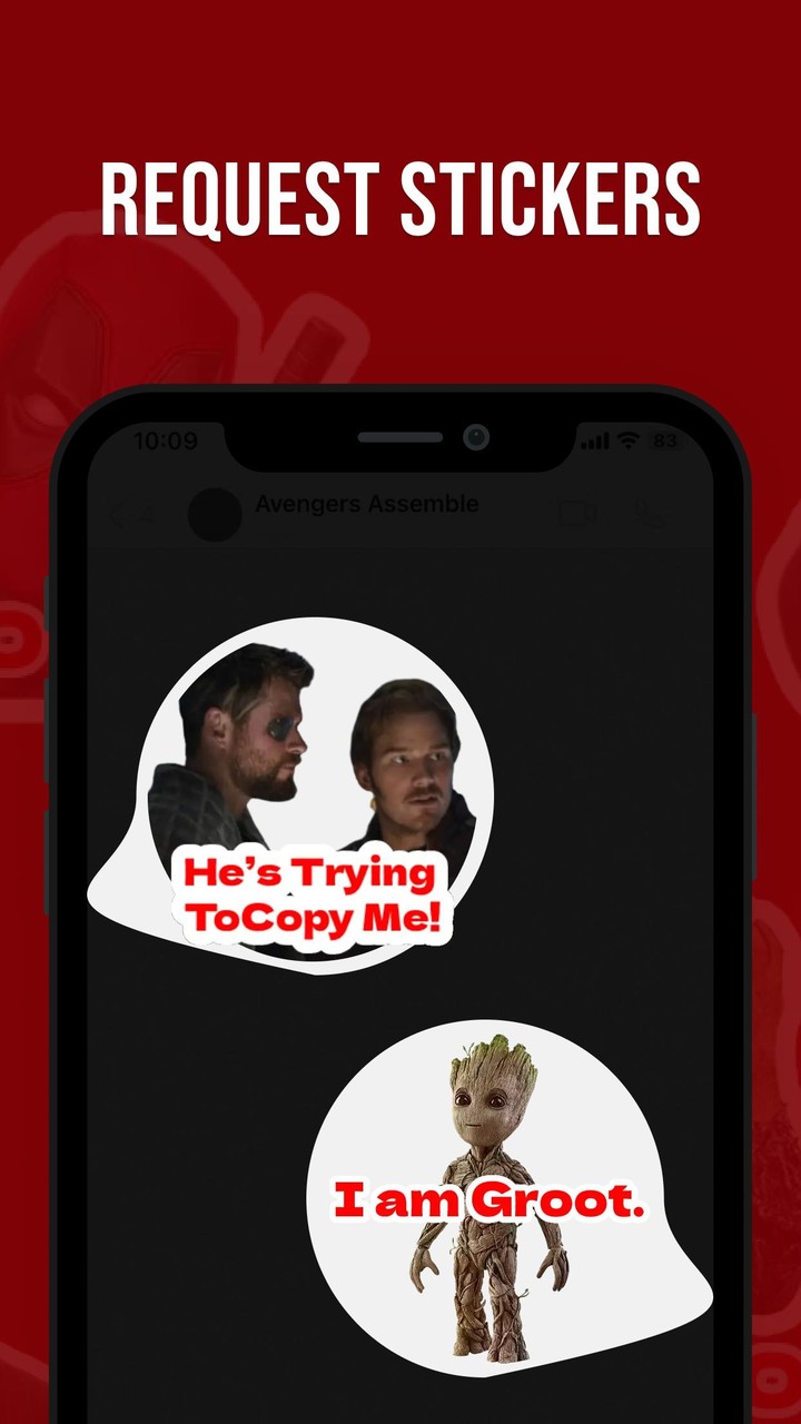 Marvel Stickers - WASticker screenshot image 2_Popularmodapk.com