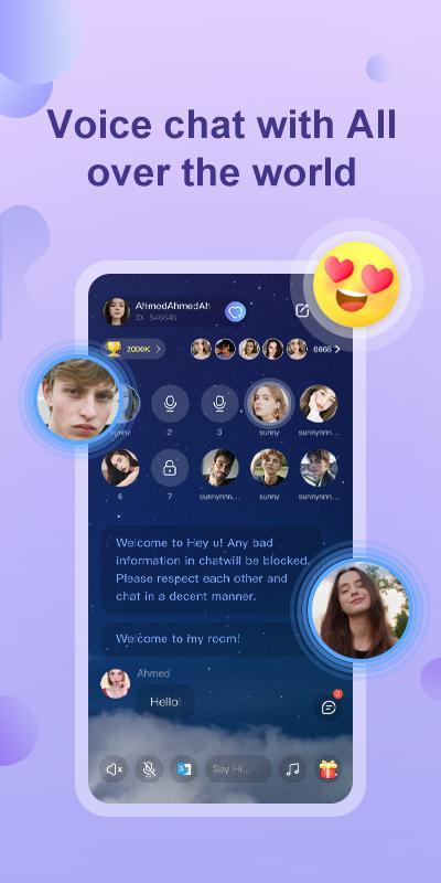 E Chat-Group Voice Chat Rooms screenshot image 11_Popularmodapk.com