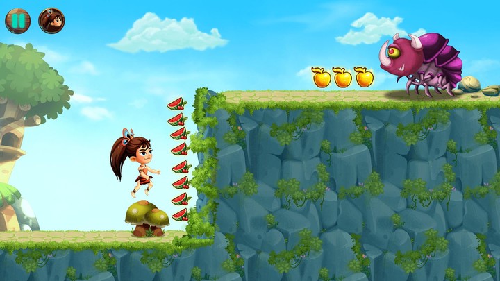 Jungle Adventures Run screenshot image 3_Popularmodapk.com