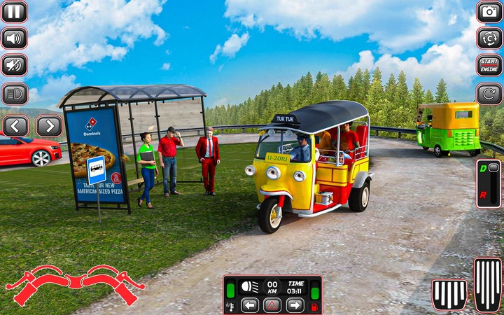 City Rickshaw Driving Games screenshot image 5_Popularmodapk.com