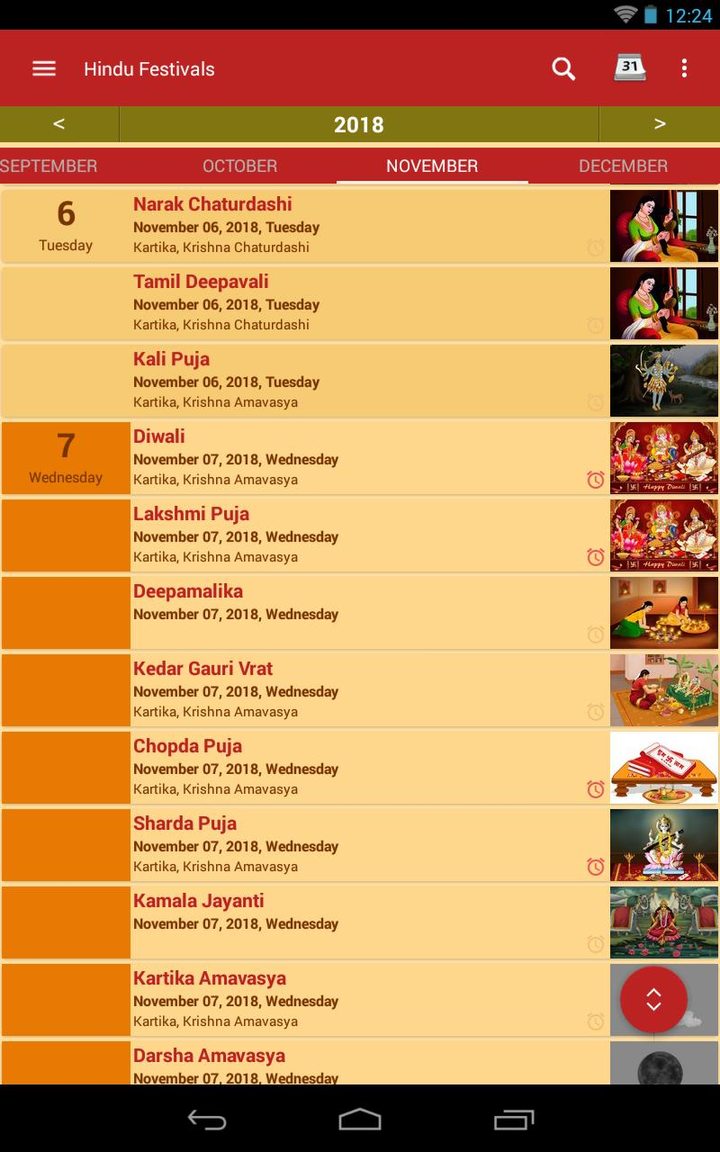 Hindu Calendar - Drik Panchang screenshot image 3_Popularmodapk.com
