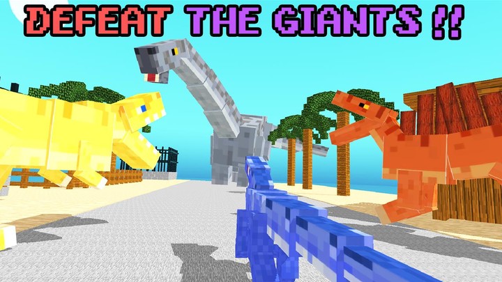 Blocky Dino Park Dino Arena screenshot image 4_Popularmodapk.com