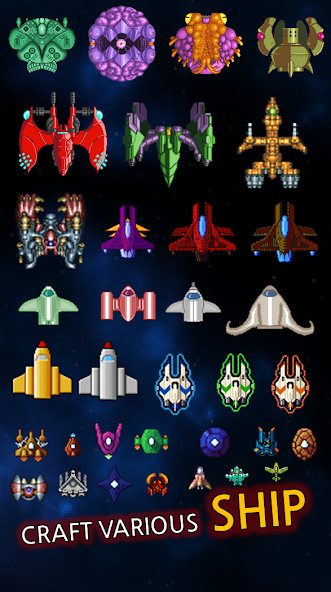 Grow Spaceship - Galaxy Battle(Free Shopping) screenshot image 2_Popularmodapk.com