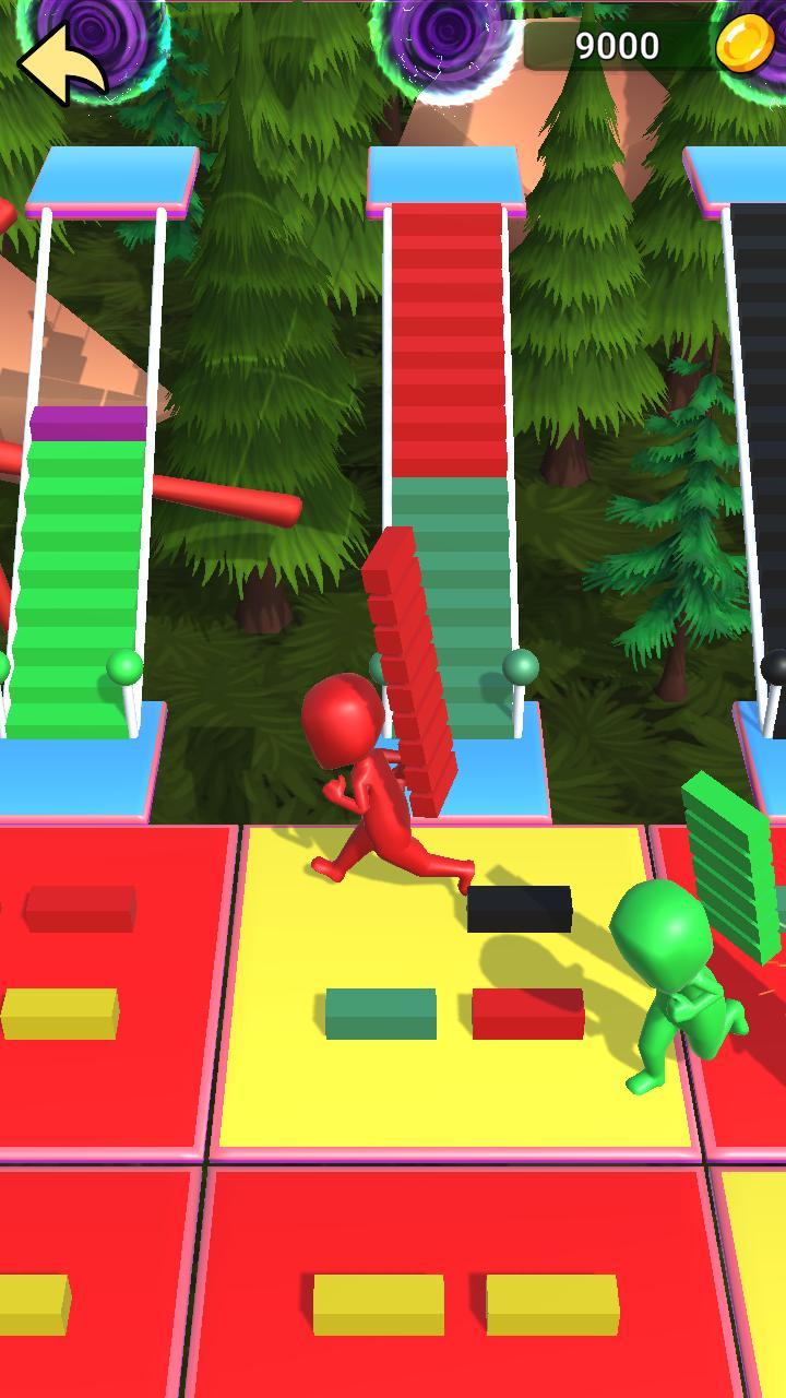 Bridge Race Party screenshot image 1_Popularmodapk.com