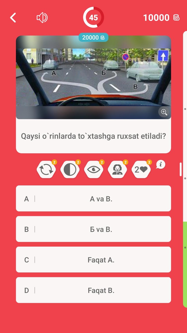 Millioner Avto Imtihon 2023 screenshot image 2_Popularmodapk.com