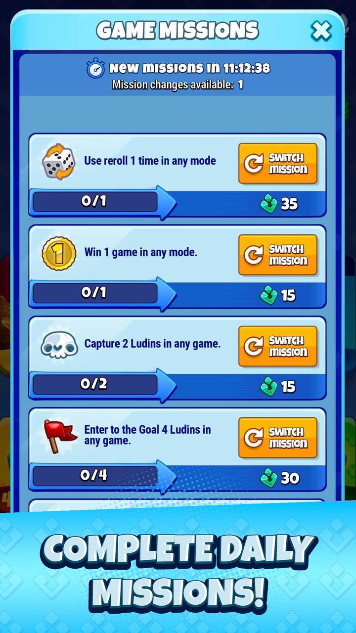 Ludo TEAMS board games online screenshot image 4_Popularmodapk.com