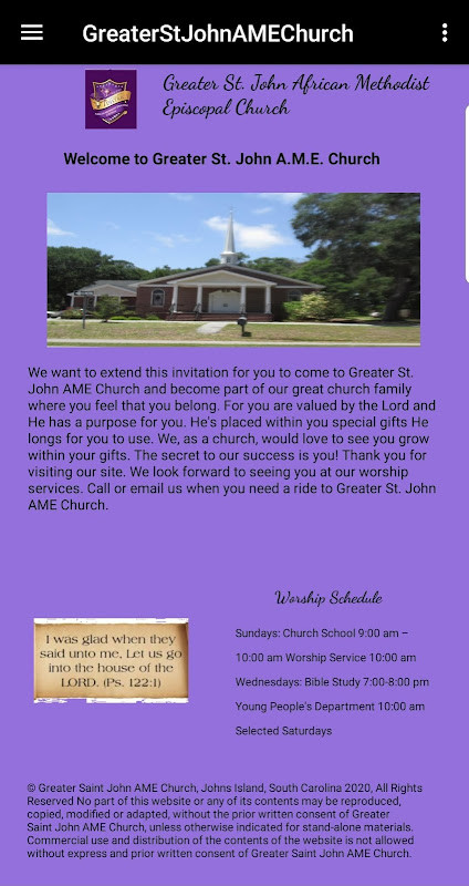 Greater St. John AME Church screenshot image 3_Popularmodapk.com