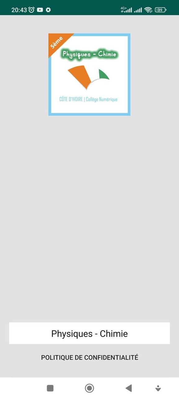 physique chimie 5ème collège screenshot image 5_Popularmodapk.com