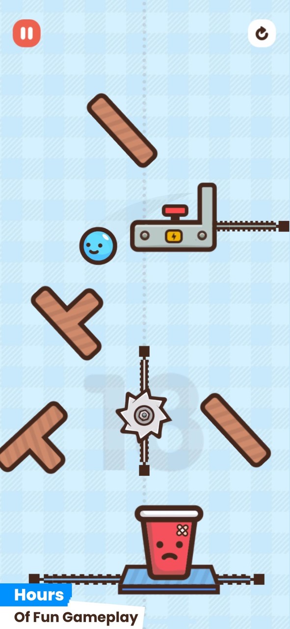 Frantic Fall screenshot image 1_Popularmodapk.com