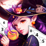 Witch & Wizard Color by Number1.5_Popularmodapk.com