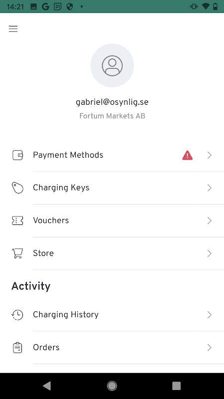 Fortum Charge & Drive Sweden screenshot image 5_Popularmodapk.com