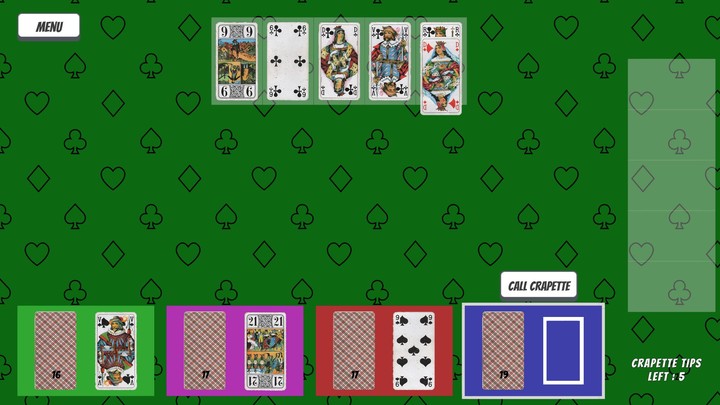 Crapette multiplayer solitaire screenshot image 1_Popularmodapk.com
