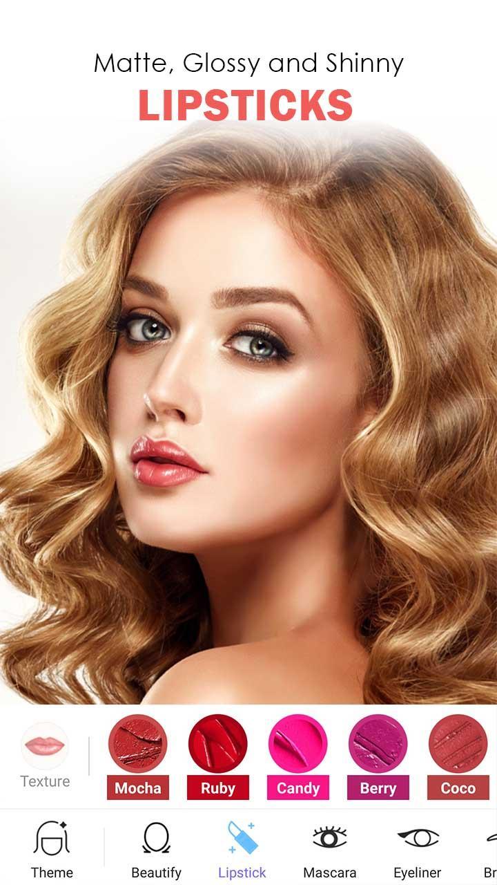 Beauty Face Makeover Camera-Makeup Photo Editor screenshot image 12_Popularmodapk.com