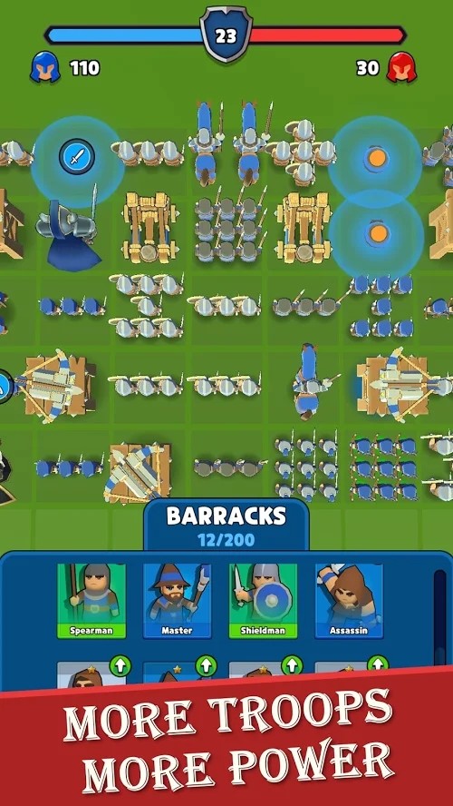 Legion Clash - Commanders War(Large currency) screenshot image 2_Popularmodapk.com