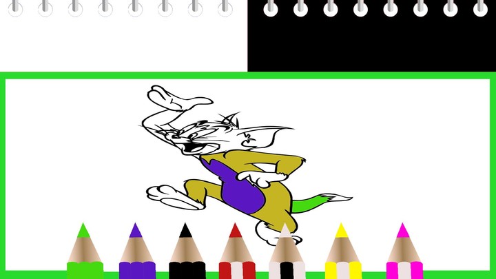 Tom Cat And Mouse - Color Book screenshot image 3_Popularmodapk.com