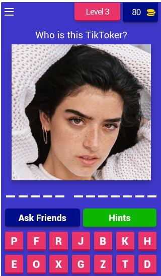 Guess The Tiktoker 2021 screenshot image 4_Popularmodapk.com