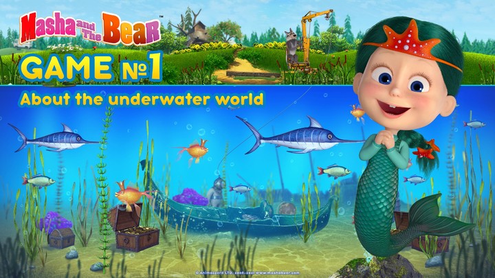 Masha and the Bear: Water game screenshot image 1_Popularmodapk.com