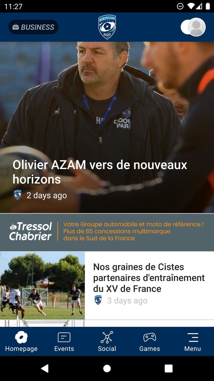 Montpellier Herault Rugby screenshot image 9_Popularmodapk.com