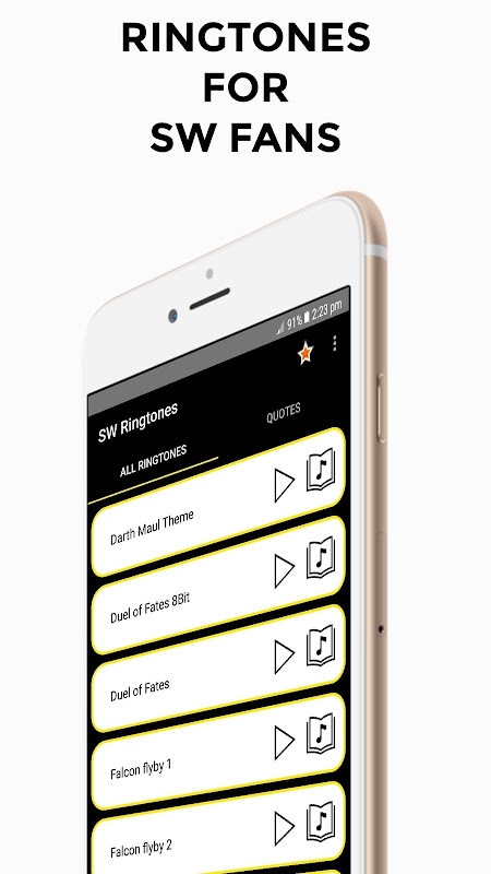 SW Ringtones screenshot image 1_Popularmodapk.com