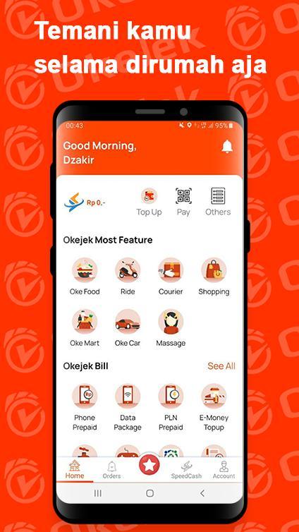 OKEJEK - Ojek Online, Pesan Ma screenshot image 8_Popularmodapk.com