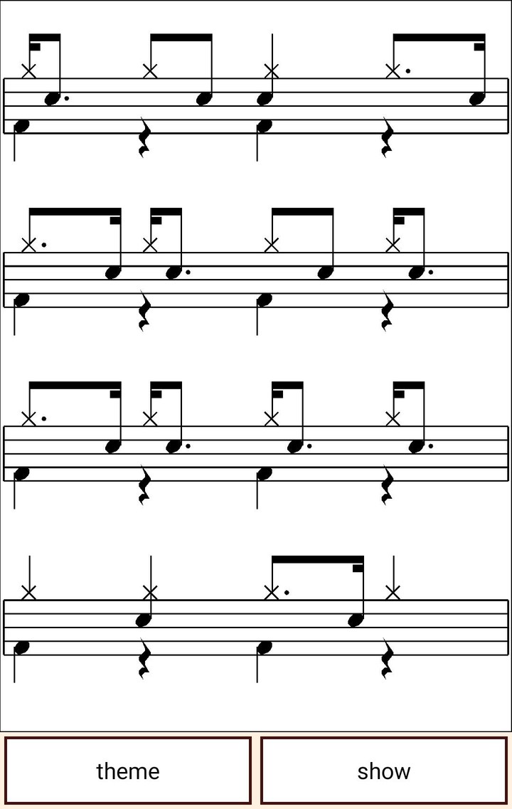 Doyosuta:Drum score generator screenshot image 7_Popularmodapk.com