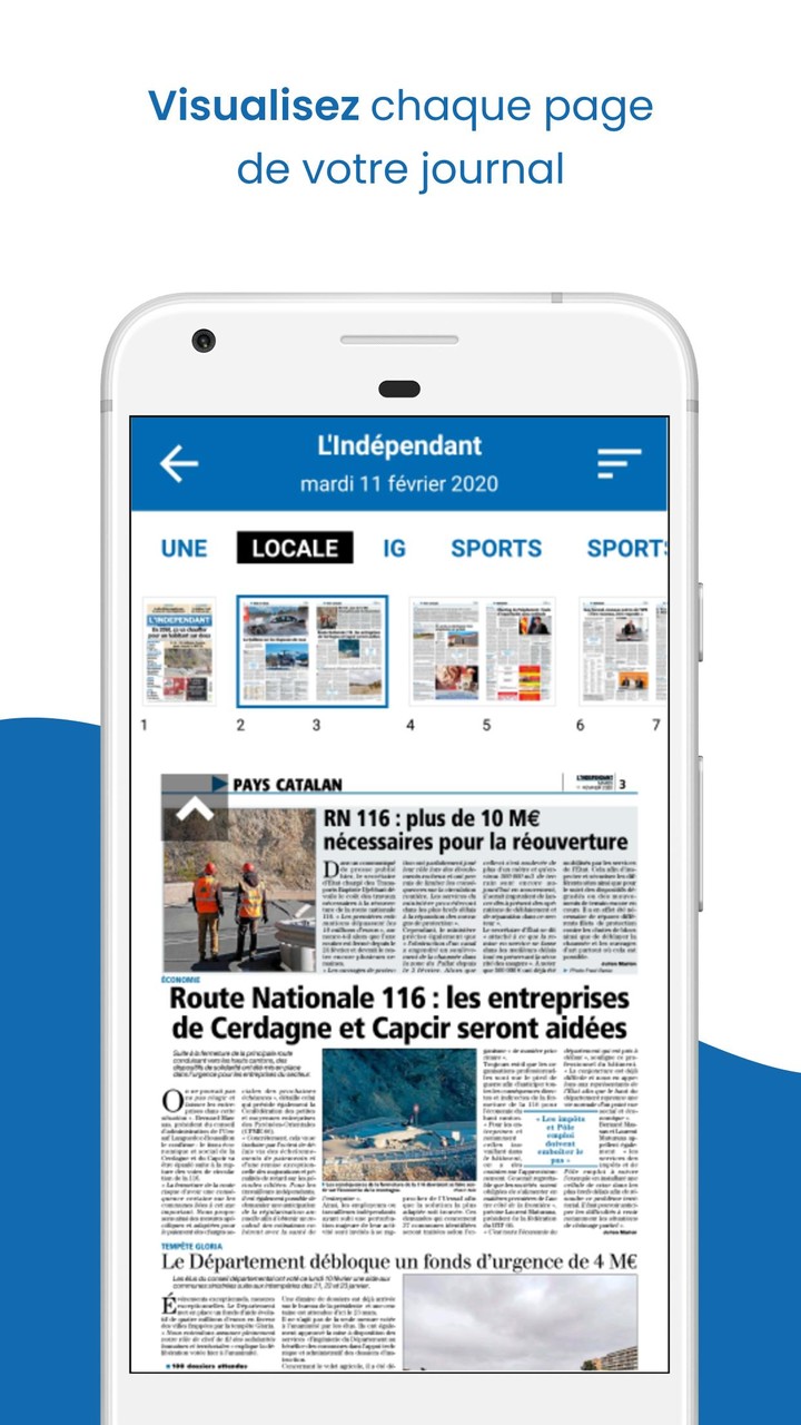 L'independant, Le Journal screenshot image 4_Popularmodapk.com