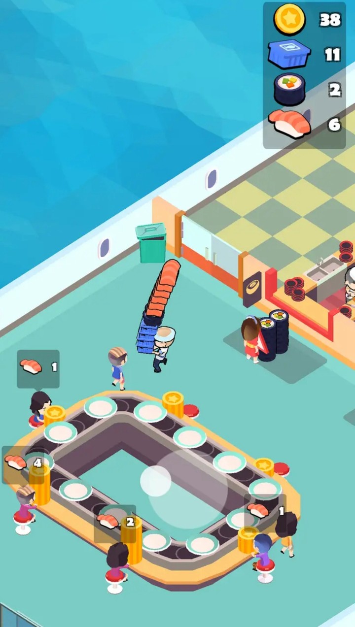 SeaSushi<span>(lots of money)</span> screenshot image 3_Popularmodapk.com