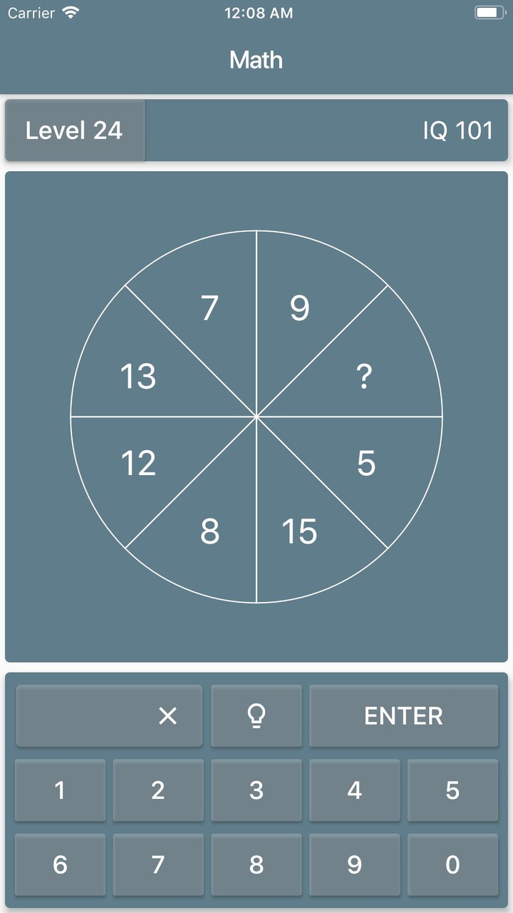 Math Riddles: IQ Test screenshot image 1_Popularmodapk.com