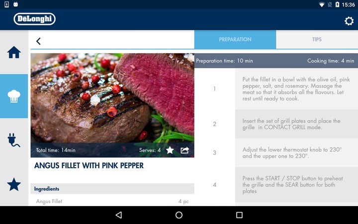 De'Longhi Livenza Grill screenshot image 15_Popularmodapk.com