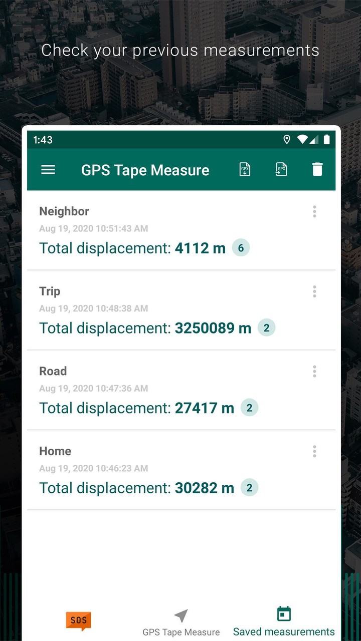 My GPS Tape Measure screenshot image 9_Popularmodapk.com