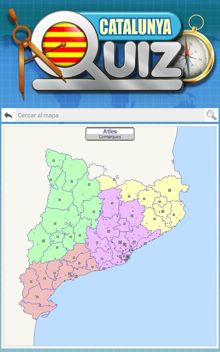 Catalunya Comarques Geografia screenshot image 2_Popularmodapk.com