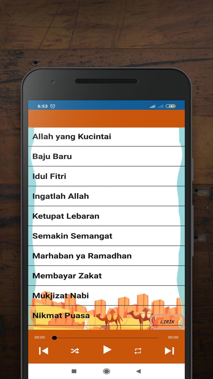 Lagu Anak Muslim - Offline screenshot image 3_Popularmodapk.com