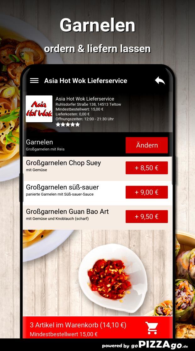 Asia Hot Wok Lieferservice Tel screenshot image 6_Popularmodapk.com