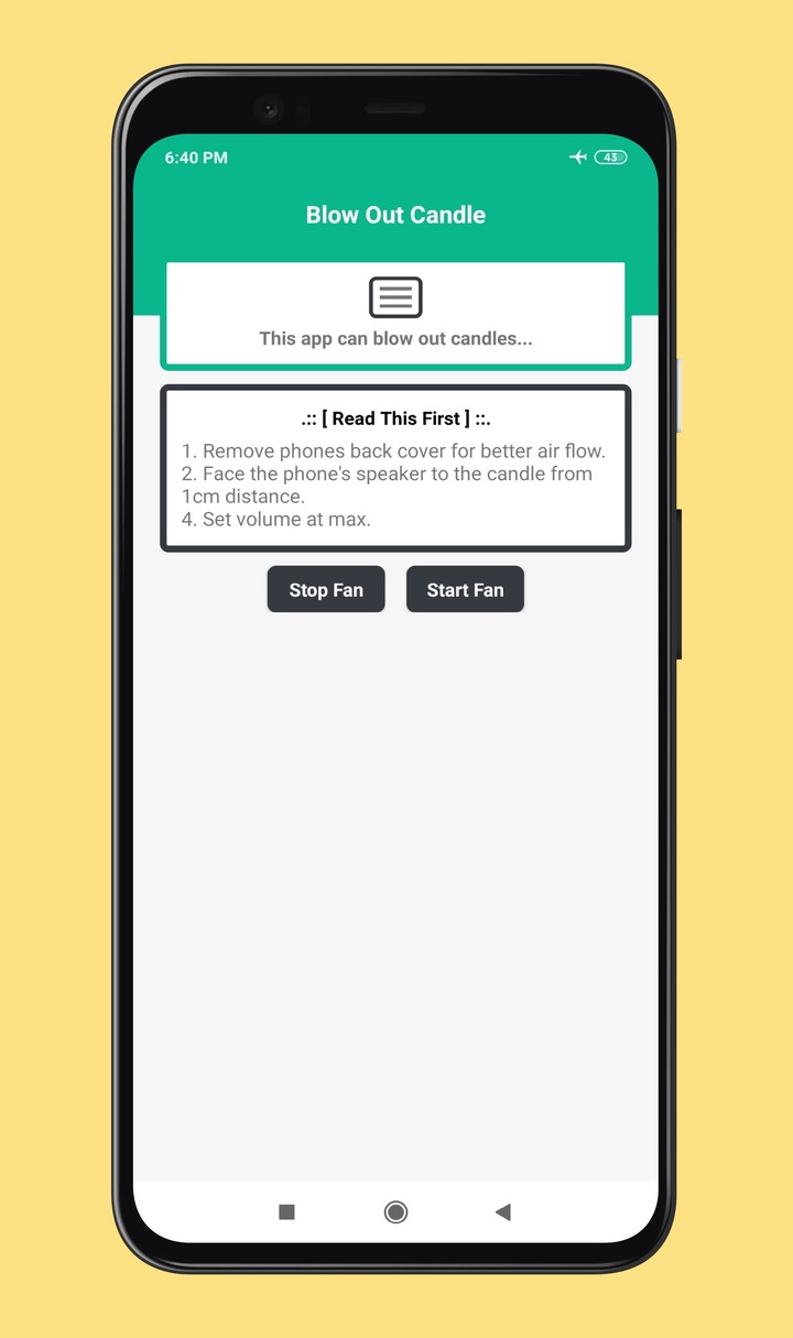 Blow Out Candle screenshot image 1_Popularmodapk.com