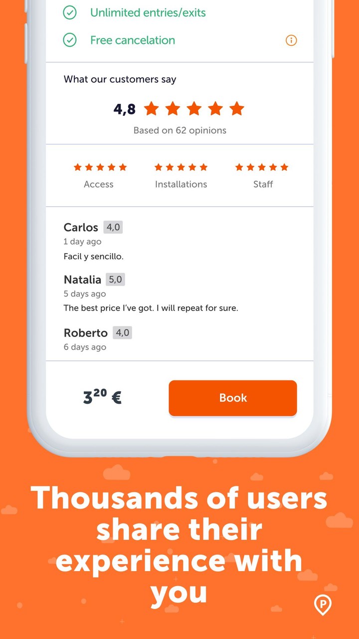 Parclick – Find and Book Parking Spaces screenshot image 6_Popularmodapk.com